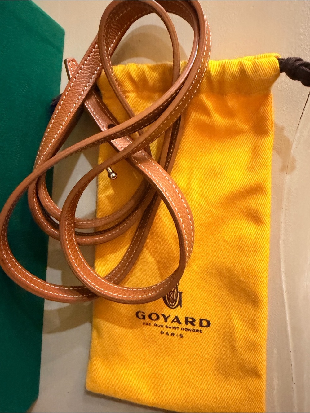 Goyard Saigon Mini Souple Crossbody Top Handle Bag | Full Set + | Like New - Picture 6 of 11